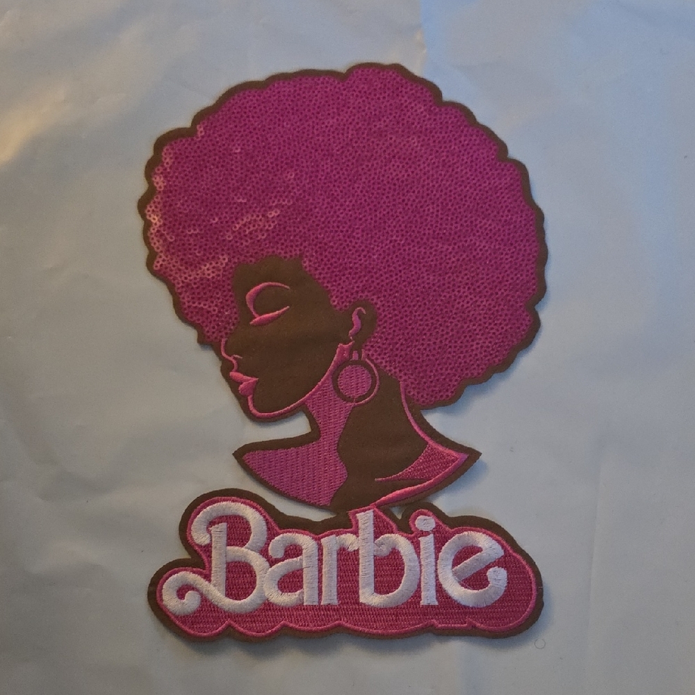 Barbie Pink and Brown Patch